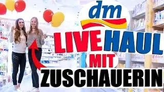 DM HAUL DEN IHR BESTIMMT 🛒💕 LIVE DM HAUL MAI 2017 SPECIAL MIT ZUSCHAUERIN + VERLOSUNG! KINDOFROSY