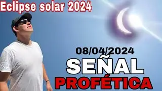 ECLIPSE SOLAR 2024 /as&iacute; lo GRAB&Eacute;!!
