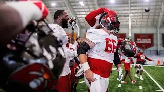 Ryan Jensen Catches Punt to End Minicamp | Highlight