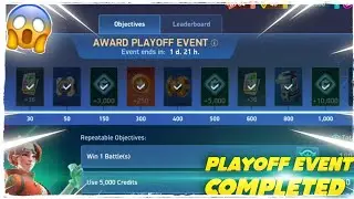 Mech arena AWARD PLAYOFF EVENT COMPLETED 🔥🔥🔥 || Mech arena