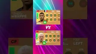 DLS 24 K. Mbappe VS E. Haaland FIGHT CARD COMPARISON#dls24 #dlscard #comparison #dlsgame #shortsfeed