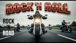 Rock N Roll Power Ride 🎸 Asphalt Rebels 🔥 Classic Road Rock Mix