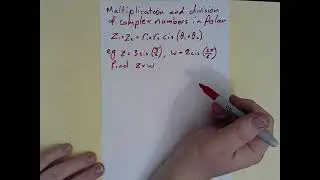 Multiplication and division in polar form