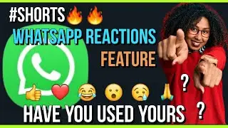 👍❤WHATSAPP REACTION FEATURE update new explained🤣😮😪🙏 ios iphone android emojis features reactions