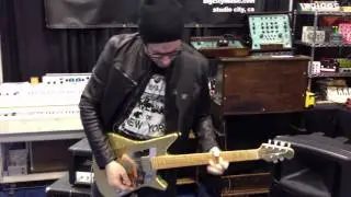 Blues Saraceno Namm 2012 - Guitar Solo & Dirty Boy Pedal Jam