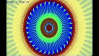 Mandelbrot zoom to 3.79e227 (check the desc)