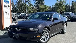 2012 Ford Mustang premium Coupe + Shaker sound System, Heated seats, Spoiler Review | Island Ford