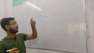 Find the Electric Potential at mid point
