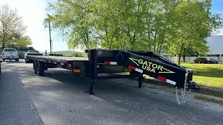 Aardvark deck over equipment trailer