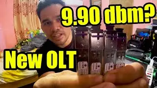 OLT UNBOXING | 4PON EPON NEW PACKING | FTTH Tutorials
