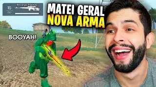 INCRÍVEL?!? ACHEI A NOVA ARMA RARA DO FREE FIRE E MATEI GERAL! (SVD)