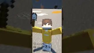 Ce pote trop d&eacute;termin&eacute; sur Minecraft !