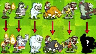 Pvz 2 Discovery - All Zombies Evolution Weak into Strong Version in Game