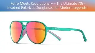 Retro Meets Revolutionary &ndash; The Ultimate 70s-Inspired Polarized Sunglasses for Modern Legends!
