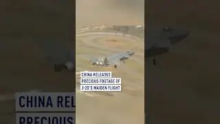 China releases precious footage of J-20's maiden flight