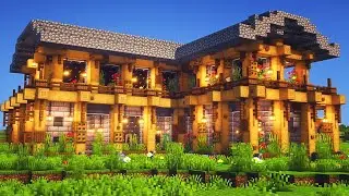 Таймлапс Майнкрафт: 🏨 Отель | #Shorts