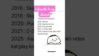 Revolution of YouTube ads very funny 🤣🤣.#shorts #viral #trending #comedy #funny #memes #youtubeads