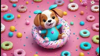 The Dog Who Danced with Donuts | Kids Song and Educational Rhyme