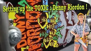 Assembling a complete skateboard : TOXIC Denny Riordon FREESTYLE exclusive BLACK