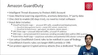 Amazon GuardDuty, AWS Certified Solutions Architect Professional