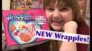 NEW Wrapples by Little Live Pets &ndash; Interactive Plush Slap Band Bracelet Pet &ndash; Unboxing & Review