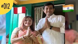 Mi familia HINDU ayuda a Nani a usar por primera vez 🇮🇳
