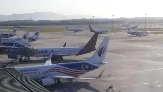 Good Morning Kuala Lumpur International Airport Terminal 1 KLIA T1 KLIA1 Plane Spotting Malaysia