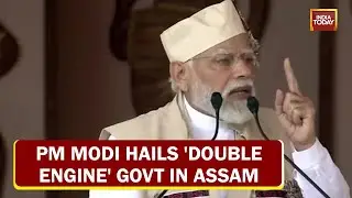 PM Modi Cites North-East Border Deals, AFSPA Removal To Laud 'Double-Engine' Governments In Assam
