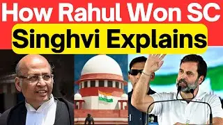 How Rahul Gandhi Won Modi Defamation Case in SC #SupremeCourtIndia #LawChakra