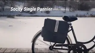 The best way to bike commute to work - Socity single pannier