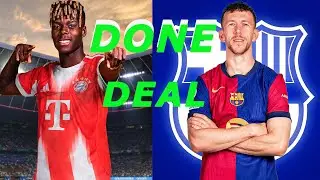 Bar&ccedil;a Want 36-Year-Old Peri&scaron;ić?! Bayern Battle Arsenal for Nico | De Bruyne to Napoli DONE?!