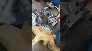 wheel hub wheel bearing replace #technology #automotivetechnology #mechanic