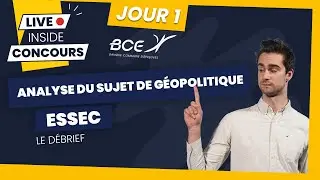 Analyse du sujet de géopolitique ESSEC - BCE 2022