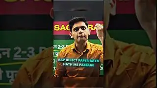 Passage को जल्दी solve कैसे करें??? ft. Prashant Kirad #prashantkirad #exphub #motivation #shorts