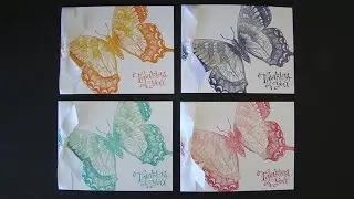 Easy Swallowtail Cards