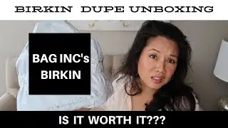 Распаковка сумки BIRKIN DUPE от BAG INC! | Лучше, чем Ainifeel?? | Hermes Dupes
