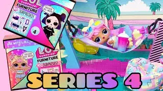 LOL Surprise Furniture Series 4 Dawn & Dusk Unboxing