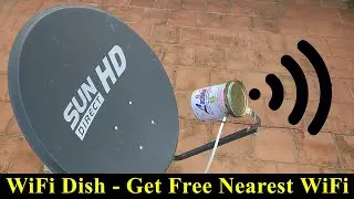 WiFi Dish - Get Free Nearest WiFi Signal