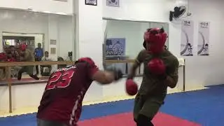 Pedrigal and Manuel Sparring