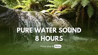 Mini Waterfall ASMR | Relaxing Flowing Water Sounds for Sleep, Stress Relief & Meditation