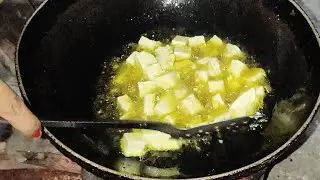 Matar paneer in 80 years old kadhai #recipe #food #homemade #villagelifestyle  #viral