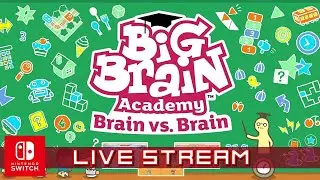 Big Brain Academy: Brain VS Brain | Solo Nintendo Switch Gameplay Live Stream