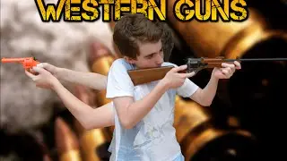 The old fashioned toy guns showcase
