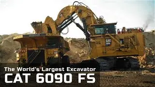 CAT 6090/TEREX RH400 In cab & walk through