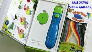 Unboxing Super Quiller| How to use Automated Multifunction Quilling Tool