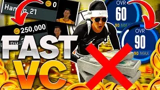 HOW I HIT 90 OVERALL WITHOUT BUYING VC NBA 2K22 NEXT GEN & CURRENT GEN! UNLIMITED VC GLITCH & METHOD