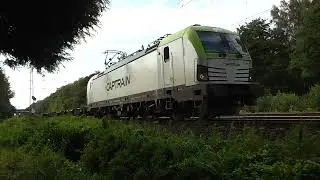 193 781 Captrain mit Railrelease Containerzug