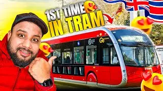 UK Me First Time Tram Travel | Ticket Kaise Le | London Tram Experience in Hindi