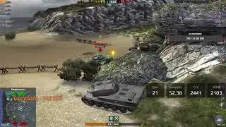 tanks blitz осваиваю AMX 50 B
