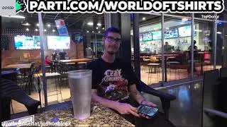 🔴LIVE- JOSHUA BLOCK (WORLD OF T SHIRTS) at TOP GOLF!!!